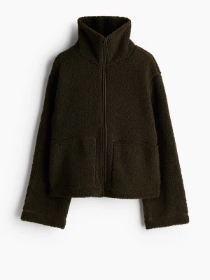 Grön teddy jacka HM  - Slutsåld teddyjacka från hm, perfekt nu till våren💕