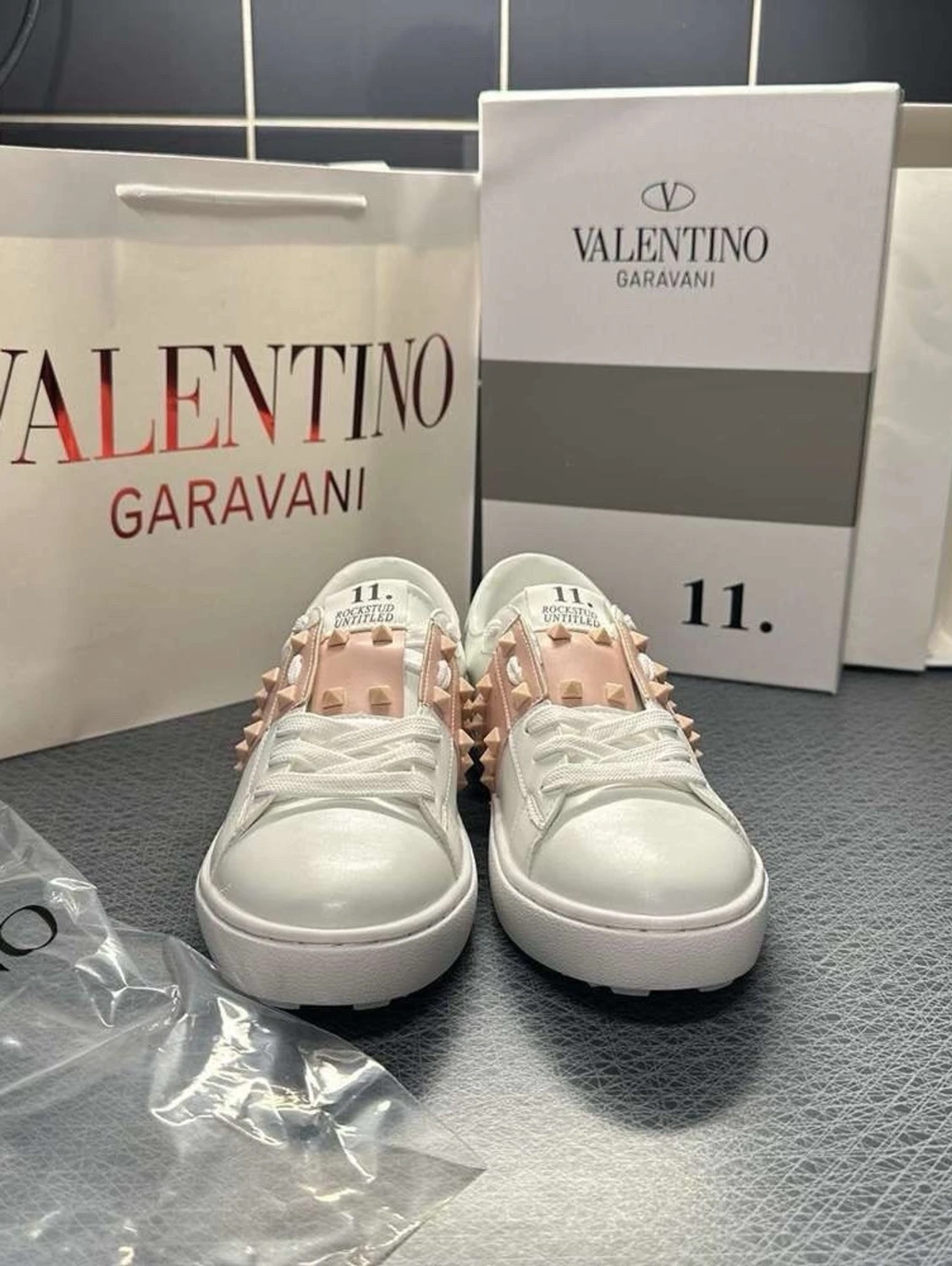 Valentino Garavani vita sneakers - 5