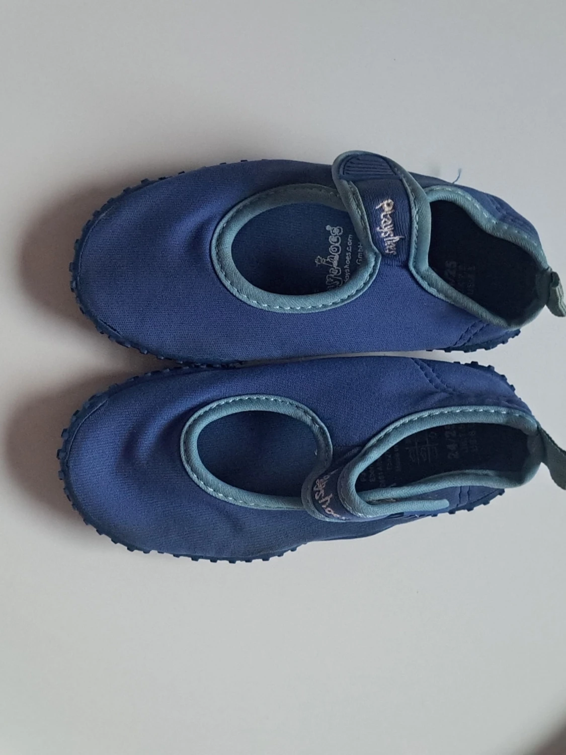 Blå badskor från Playshoes - 1