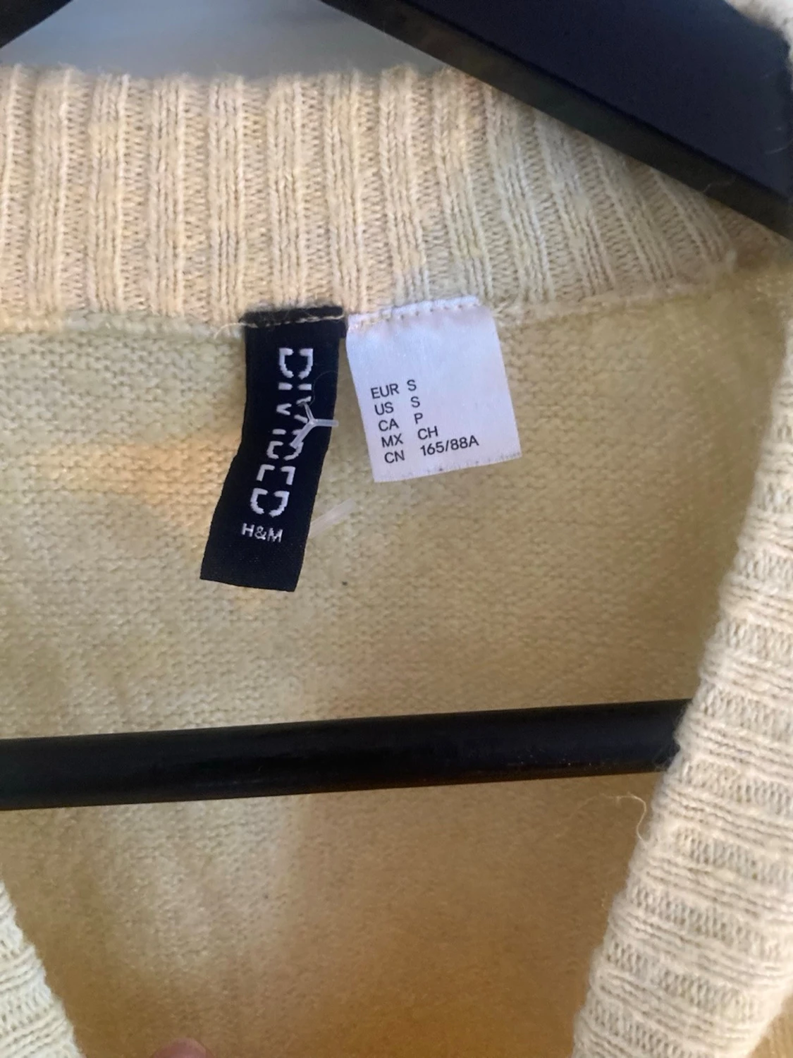 Gul oversized  tröja - 5