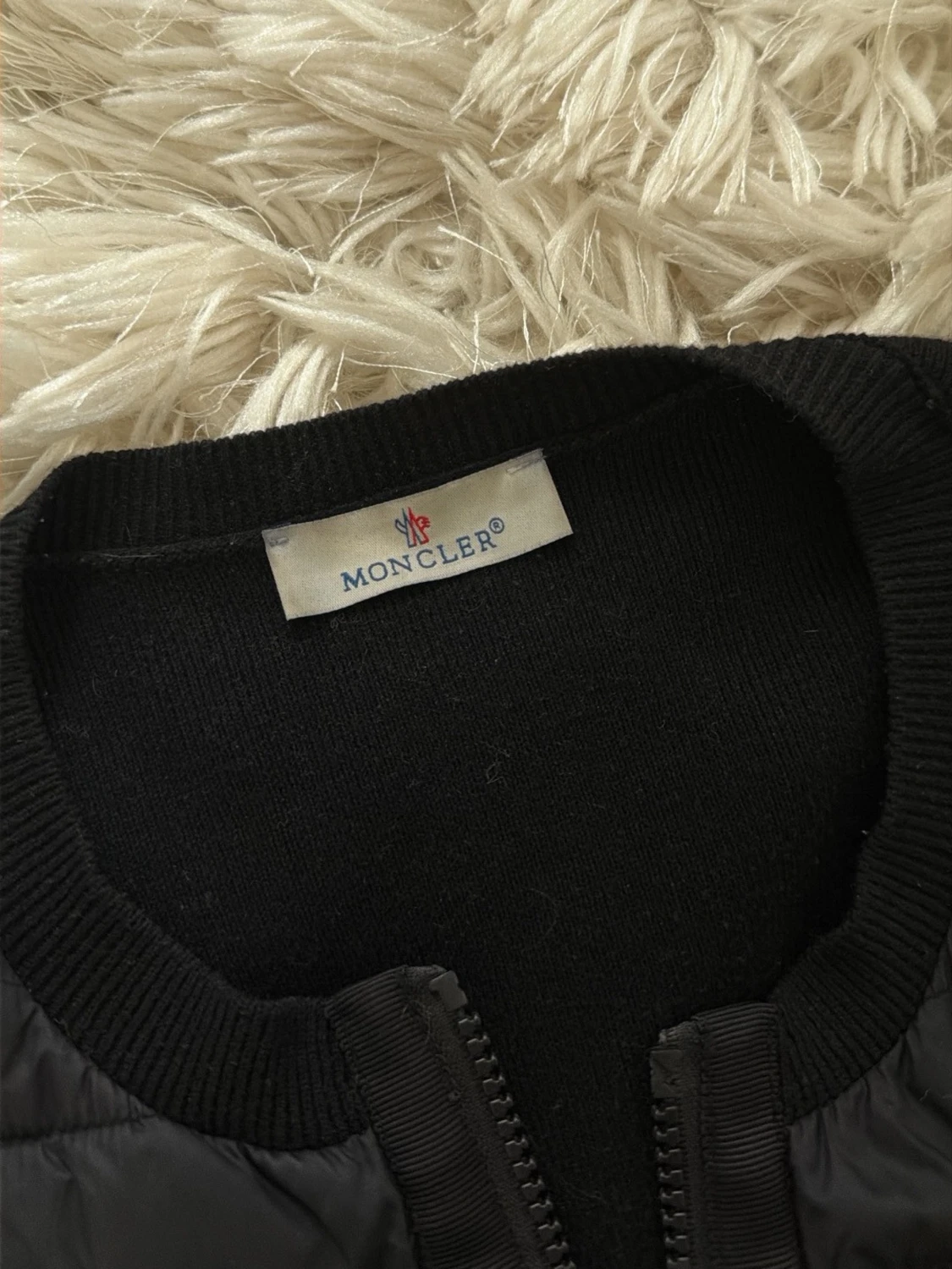 Svart cardiganjacka från Moncler - 1