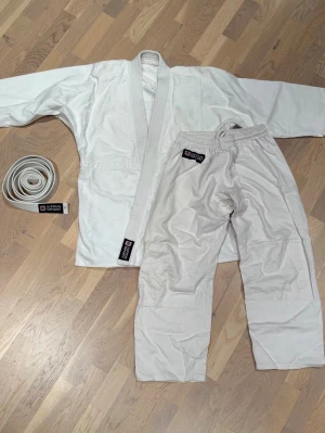 Jujutsu dräkt - Säljer denna ”Nippon Sport” jujutsu dräkt som är enbart använd fåtal tillfällen.   Skick: Nyskick  Storlek: 170  Pris: 199kr