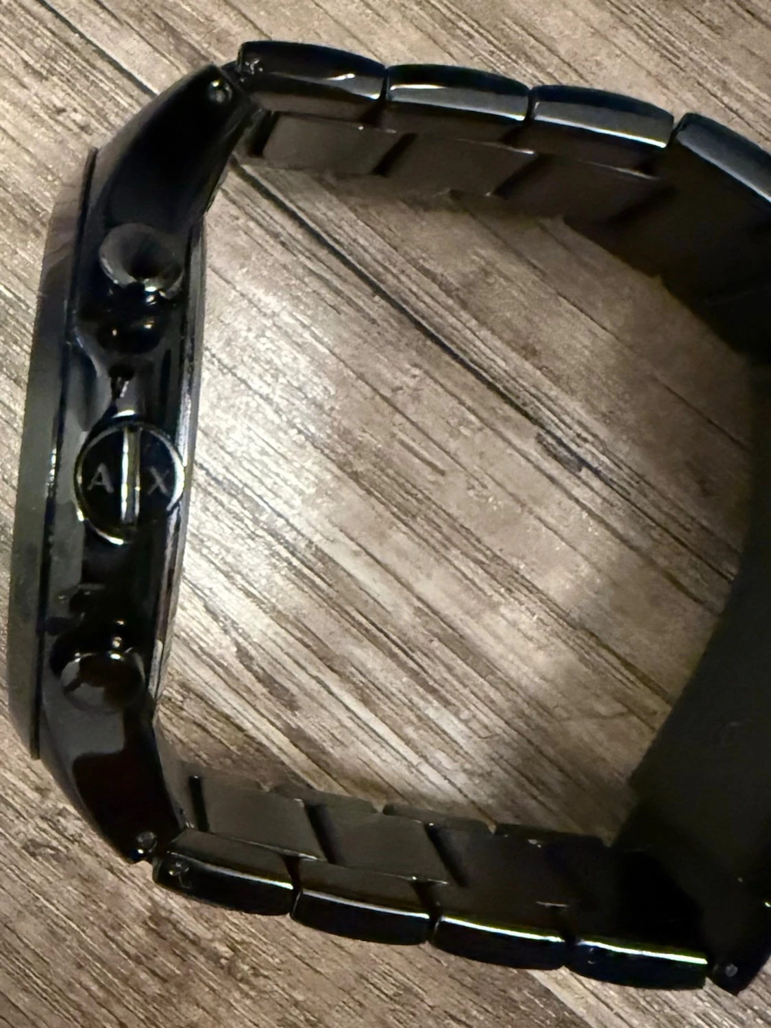 Svart klocka från Armani Exchange - 2