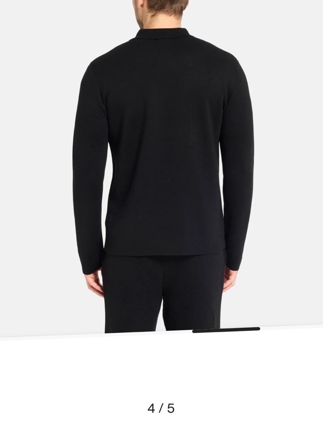 Svart overshirt med fickor från Emilio Sarto - 3