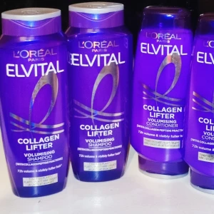 Elvital Collagen Lifter  - L'Oréal Elvital Collagen Lifter: Shampoo 2 X 250ml, Balsam 2 x 200ml. Nya och oöppnade. Pris för 4 produkter.