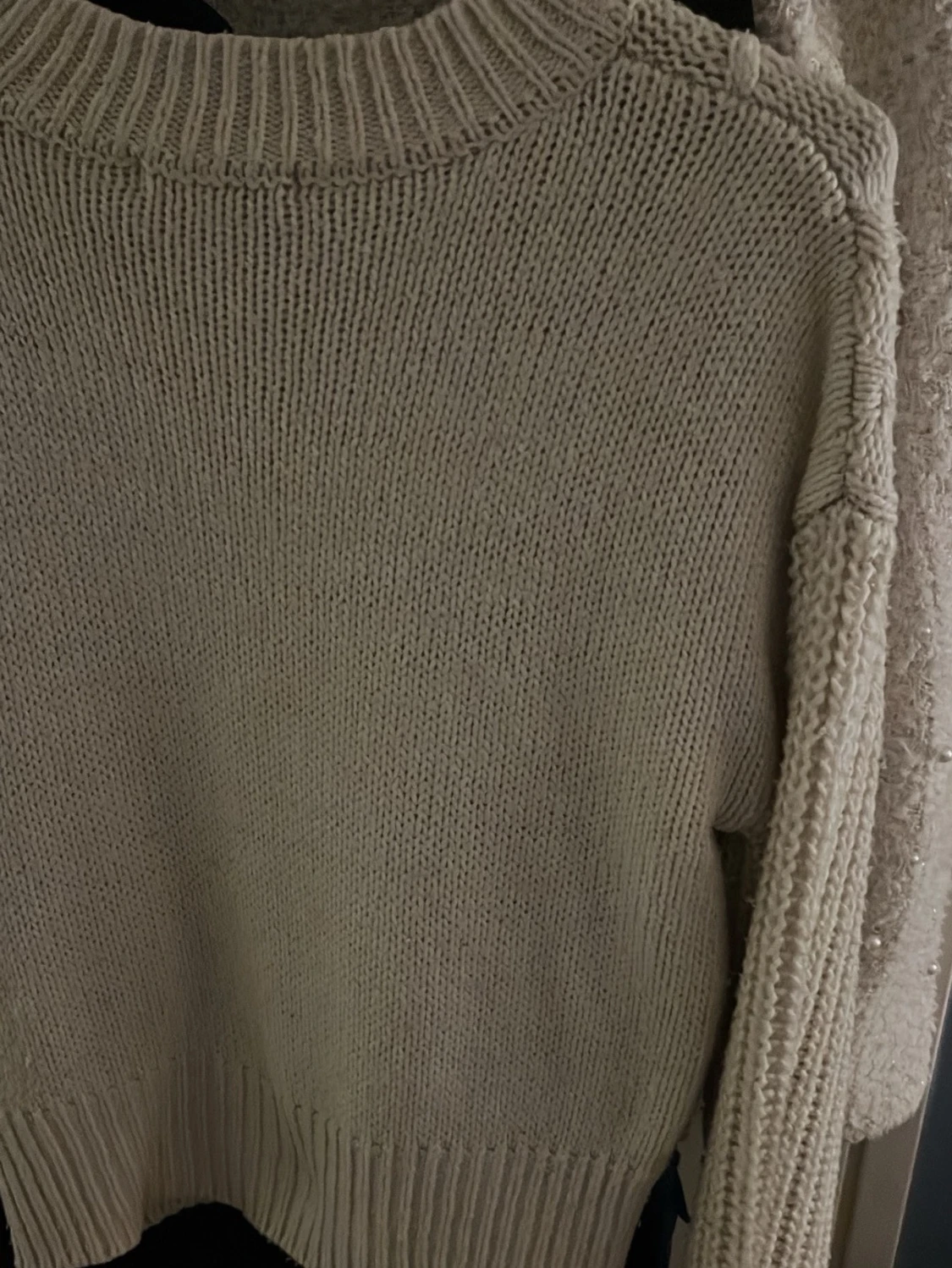 stickad tröja - 1