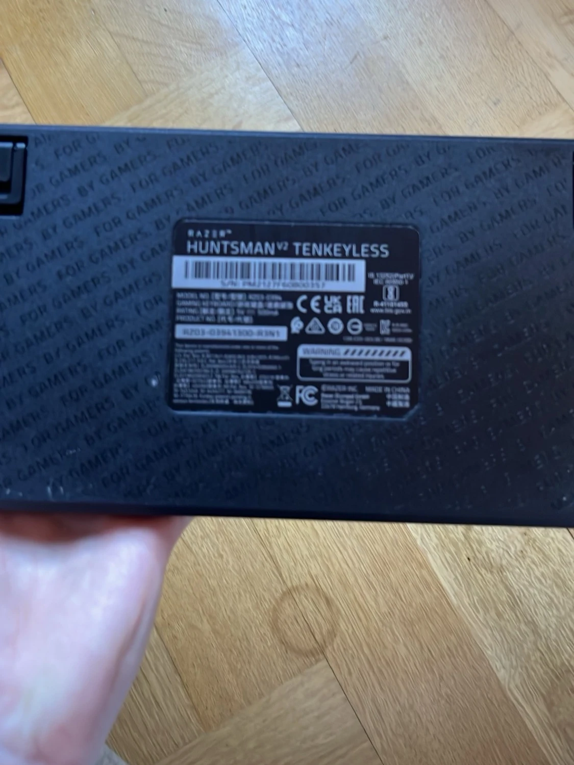 Razer Huntsman V2 Tenkeyless tangentbord - 1