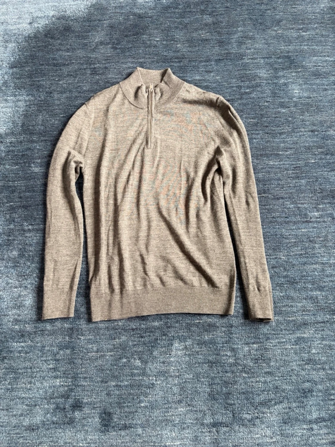 Grå Halfzip  - 1