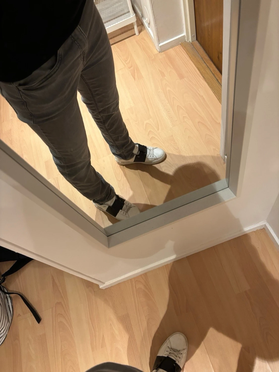 Grå slim fit jeans - 2