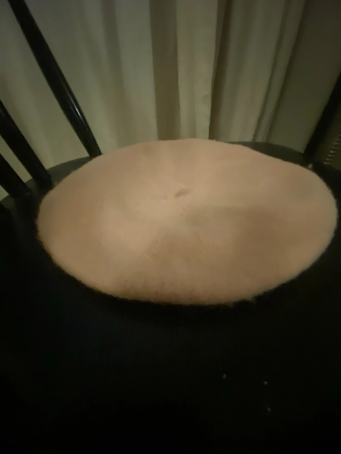 Ljusrosa basker i ull