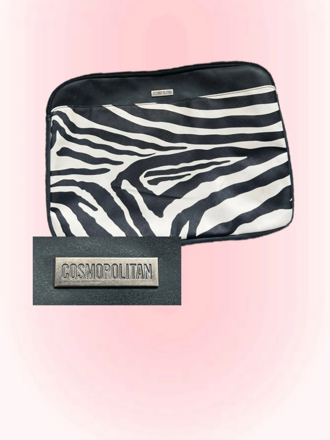 Zebramönstrad datorväska Cosmopolitan