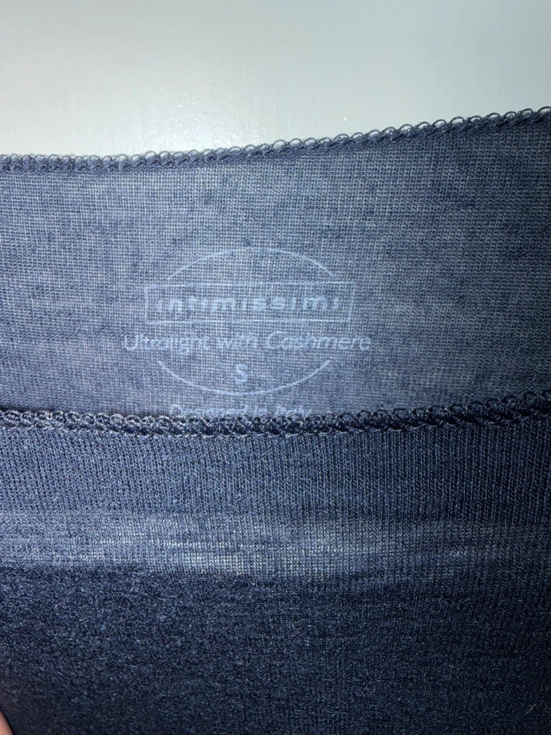 Mörkblå cashmeretröja Intimissimi - 1