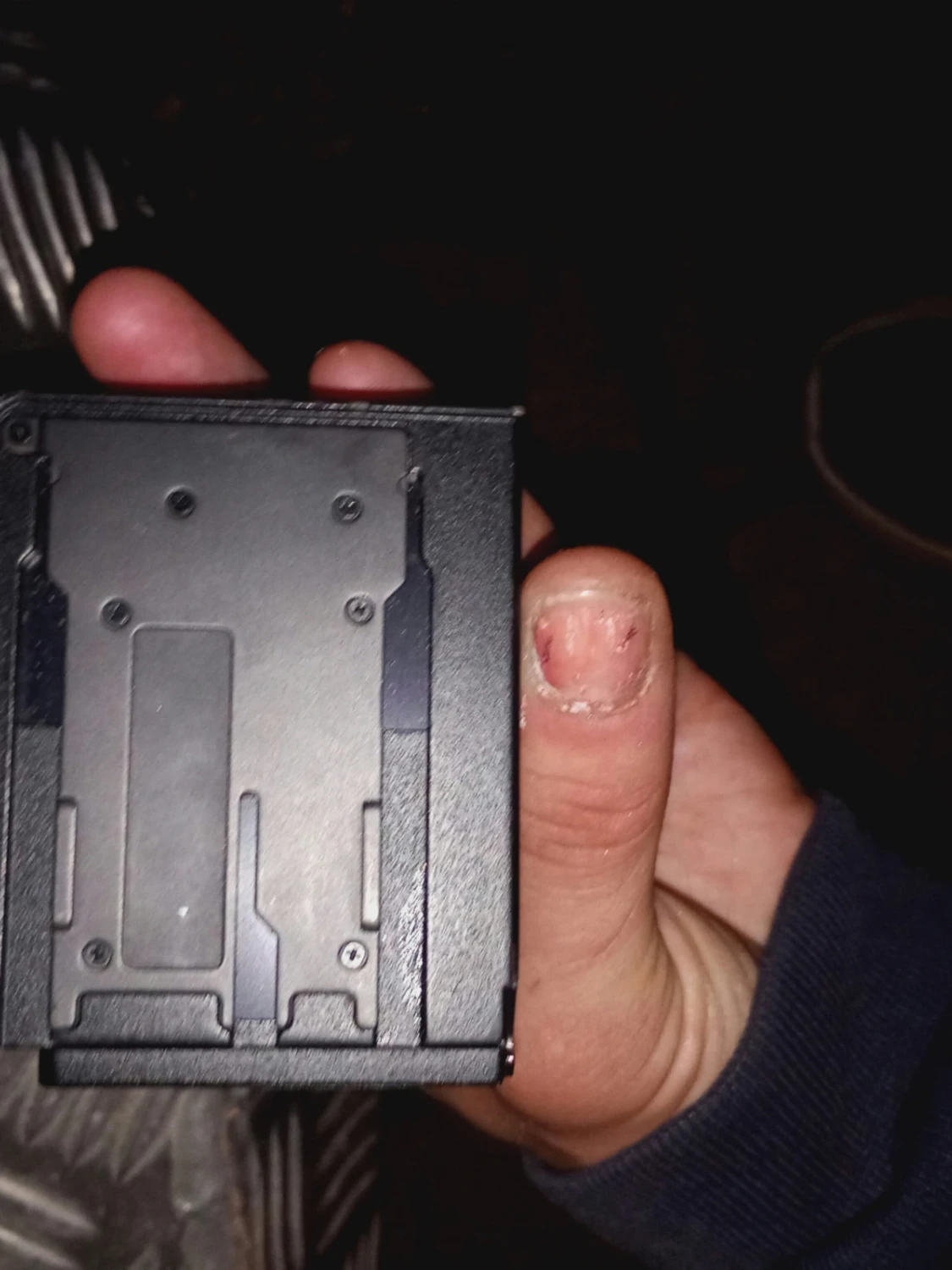 Svart Ricoh digitalkamera kompakt