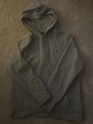 Grå hoodie från Polo Ralph Lauren - Snygg grå hoodie från Polo Ralph Lauren. Köpt från kidbrandstore storlek xl i barn storlek. Det är bara att höra av sig om du undrar något.