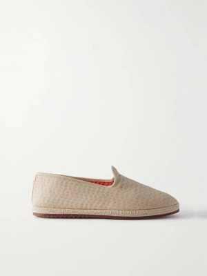 Loro Piana Furlane slippers/espadrilles - Loro Piana's 'Laguna Furlane' Passar perfekt till beachen eller enkelt i vardagen. De är helt nya med tags och säljs pga av att de inte passade den som skulle ha de.