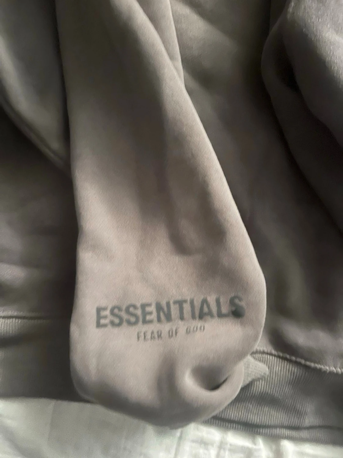 Brun Essentials hoodie med huva - 2