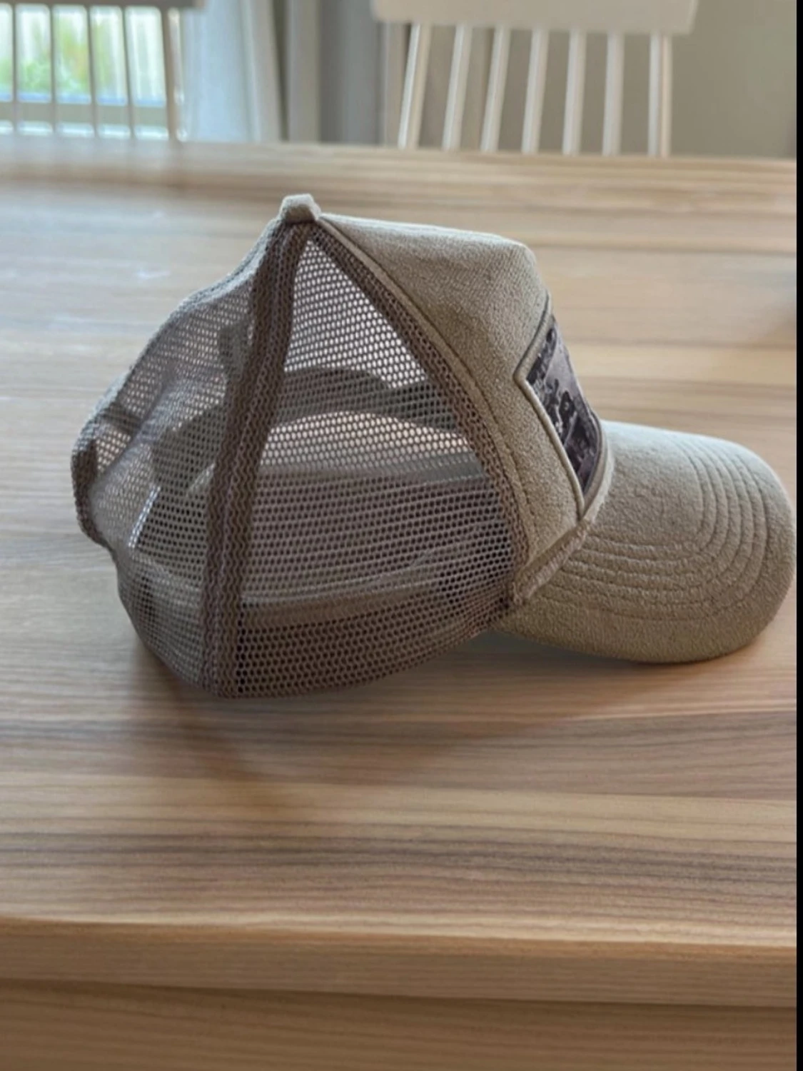 Beige Il Capo keps med fotbollsmotiv - 2