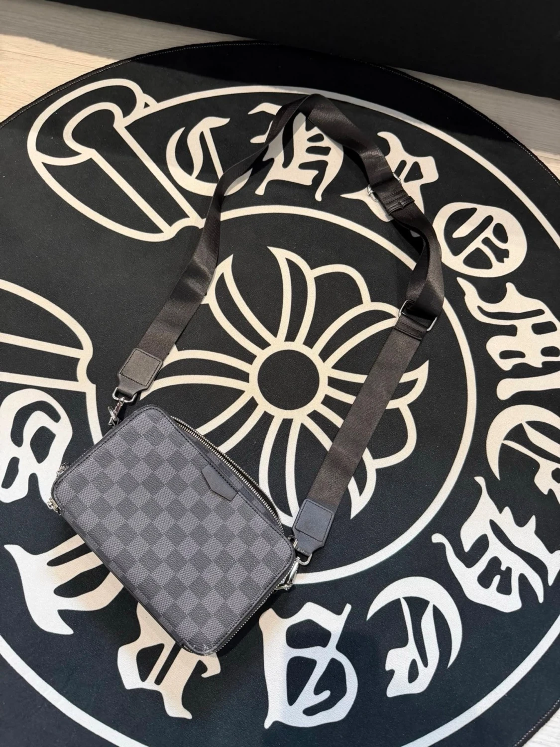 Small black sidebag