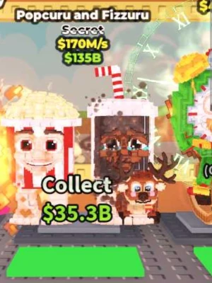 Roblox steal a brainrot Popcuru and fizzuru fast delvery  - Roblox sab