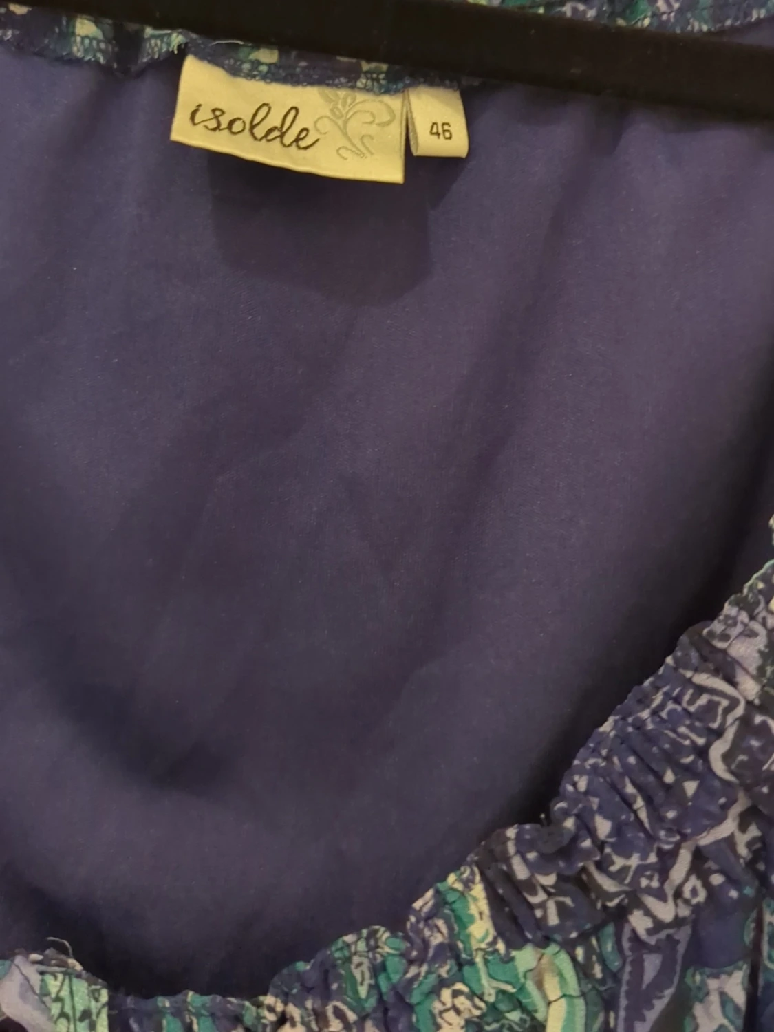 Mönstrad blus från Isolde - 1