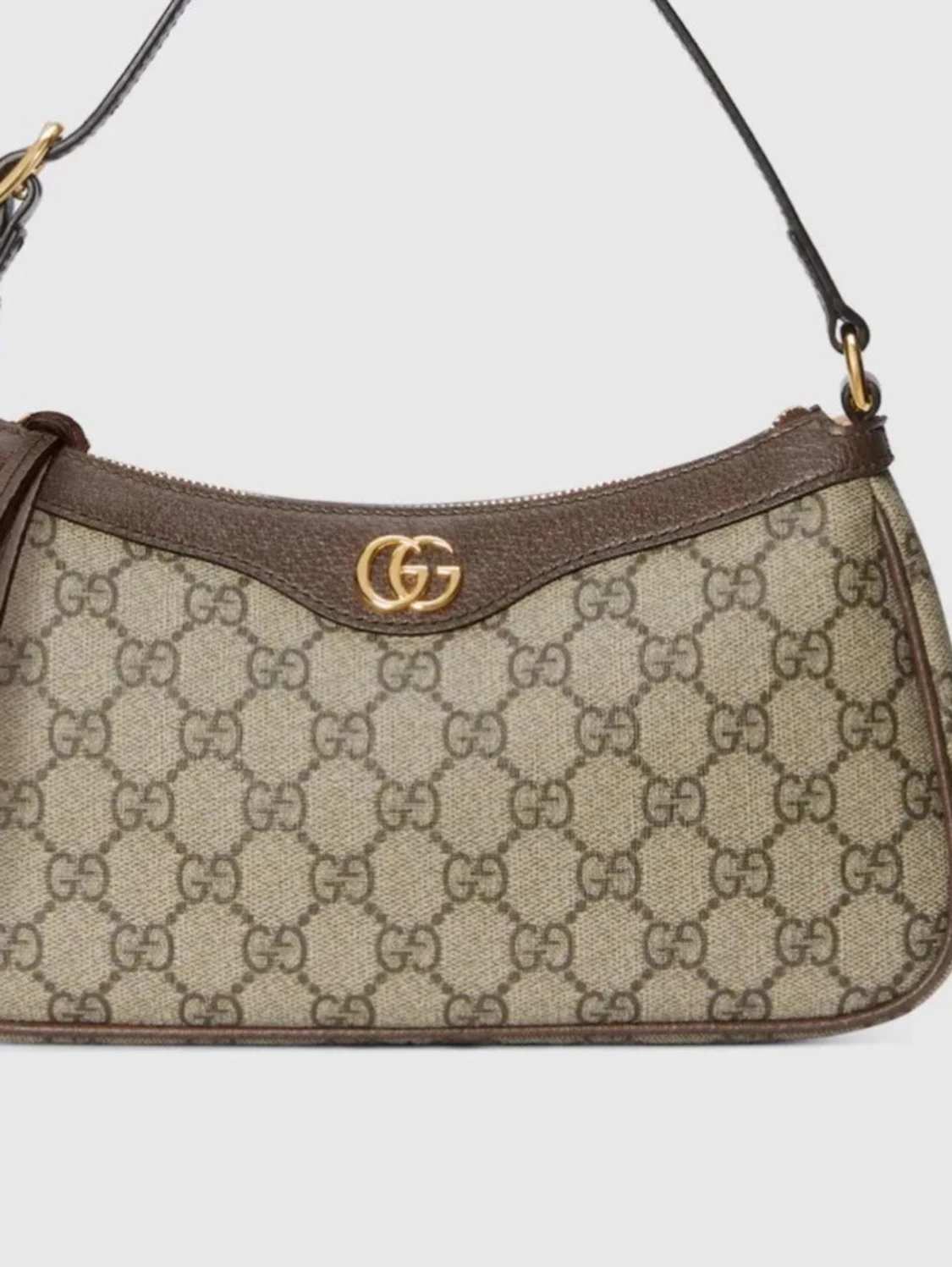 Gucci beige monogram handväska