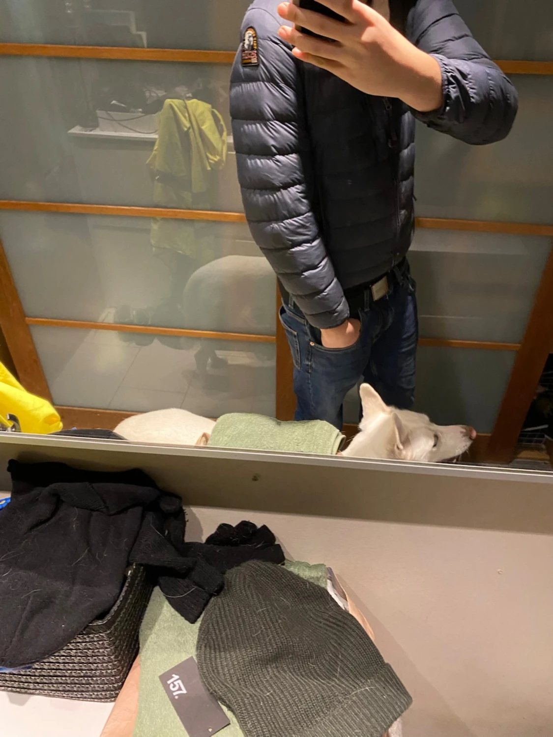 Mörkblå dunjacka från Parajumpers - 1