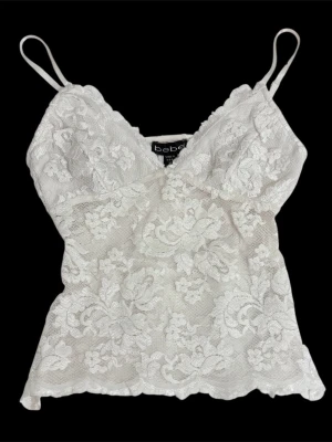 vintage bebe babydoll spetslinne  - söt 🩷på lappen står M, passar 36/38