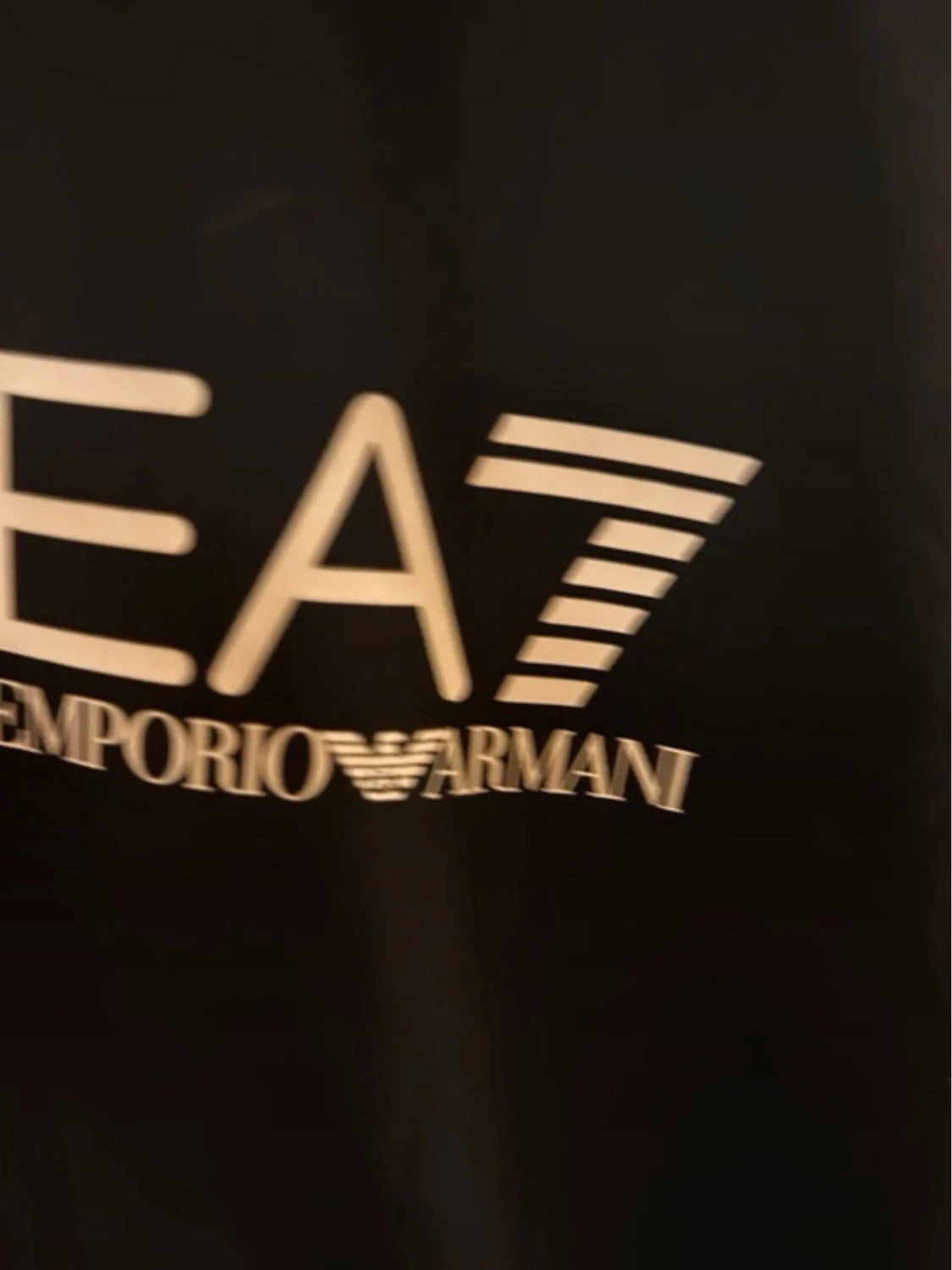 Svart vindjacka från Emporio Armani - 1