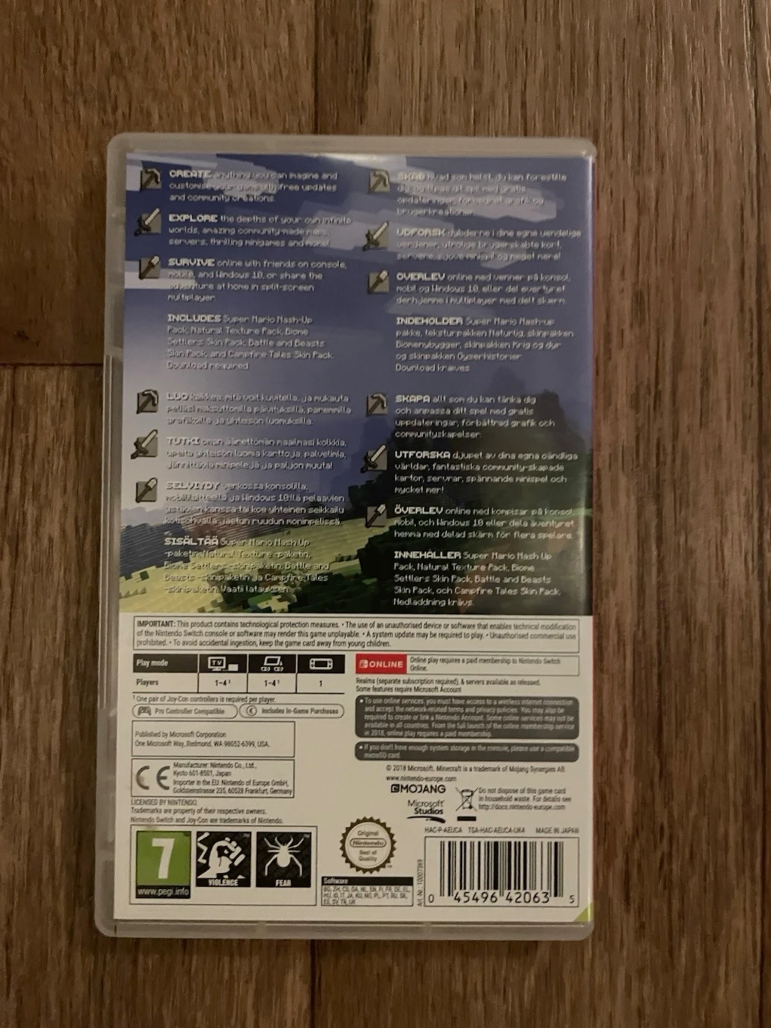 Minecraft till Nintendo Switch - 1