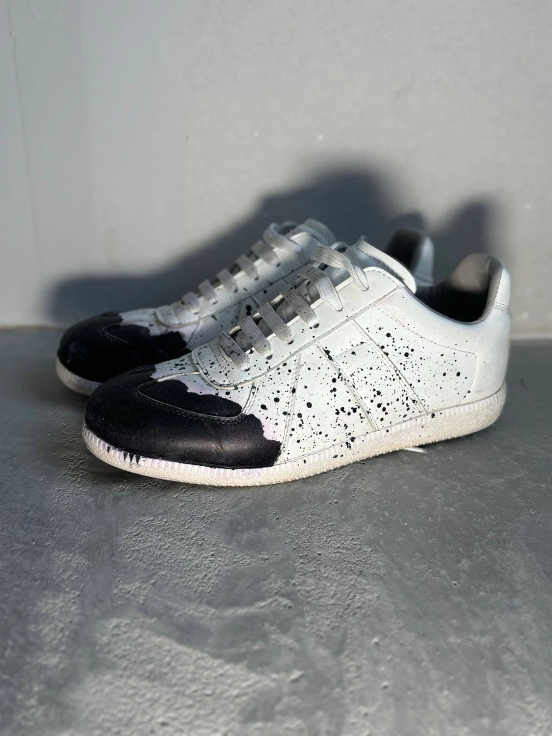 Maison Margiela svartvita sneakers