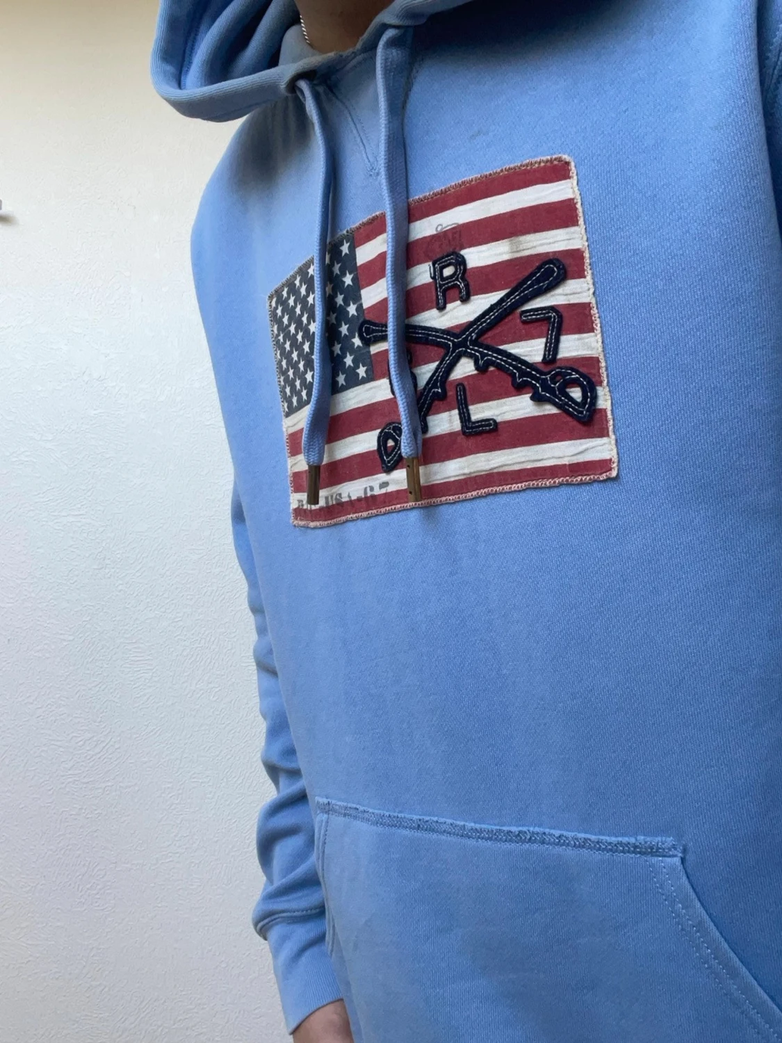 Blå hoodie från Ralph Lauren - 3