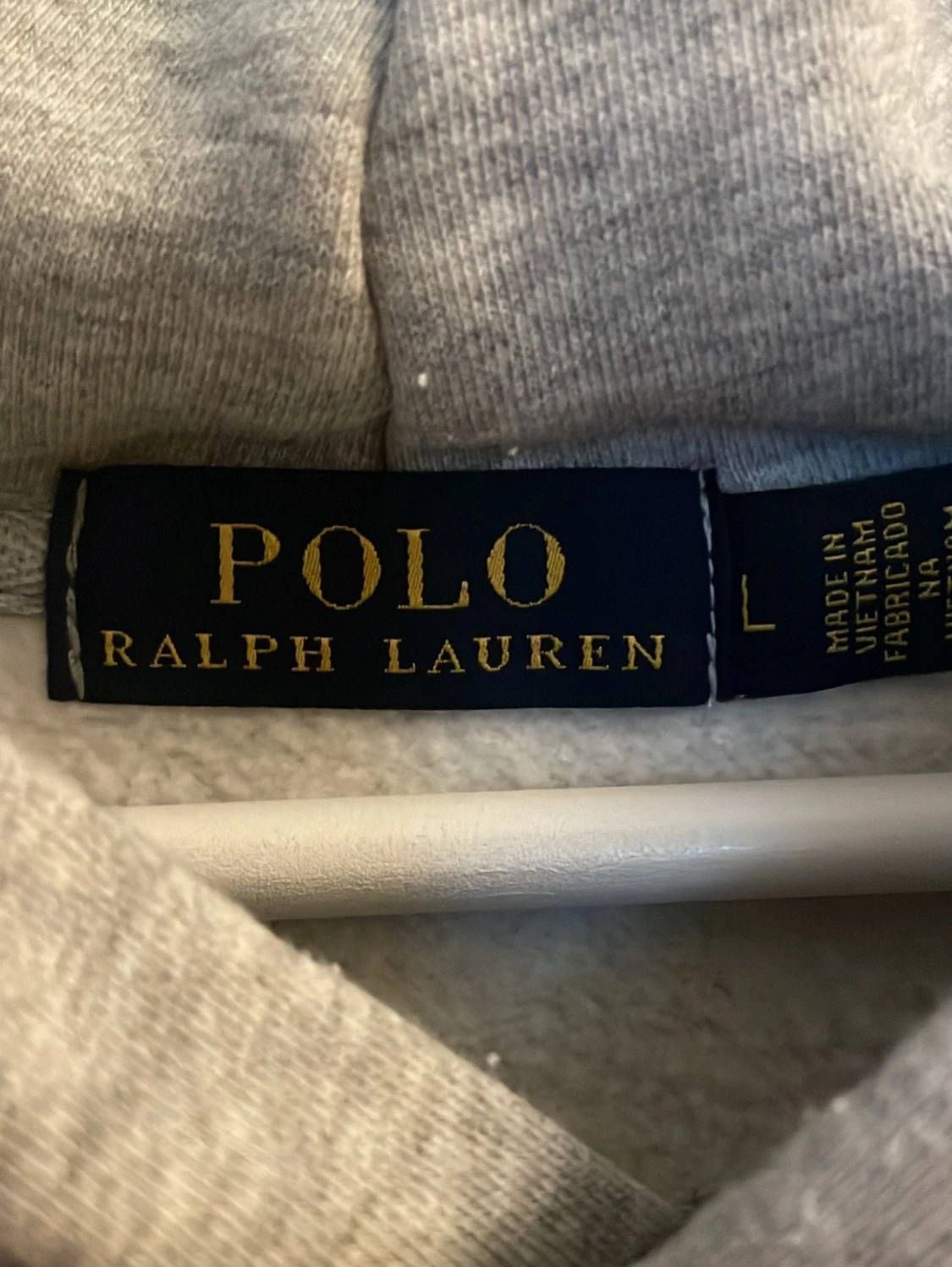 Grå hoodie från Polo Ralph Lauren - 2