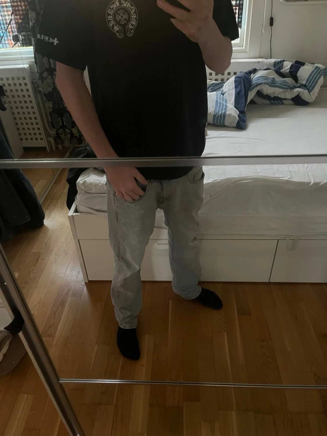 Svart Chrome Hearts t-shirt - 5