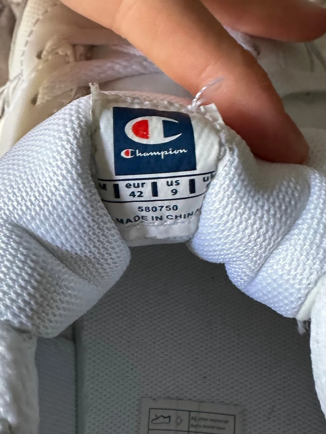 Vita Champion sneakers låga - 4