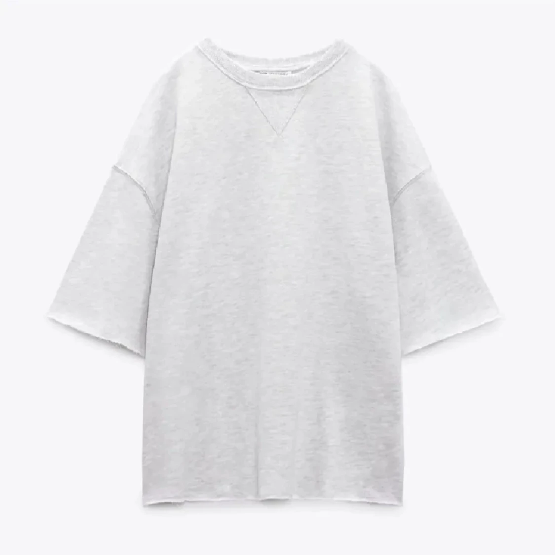 Kortärmad sweatshirt zara