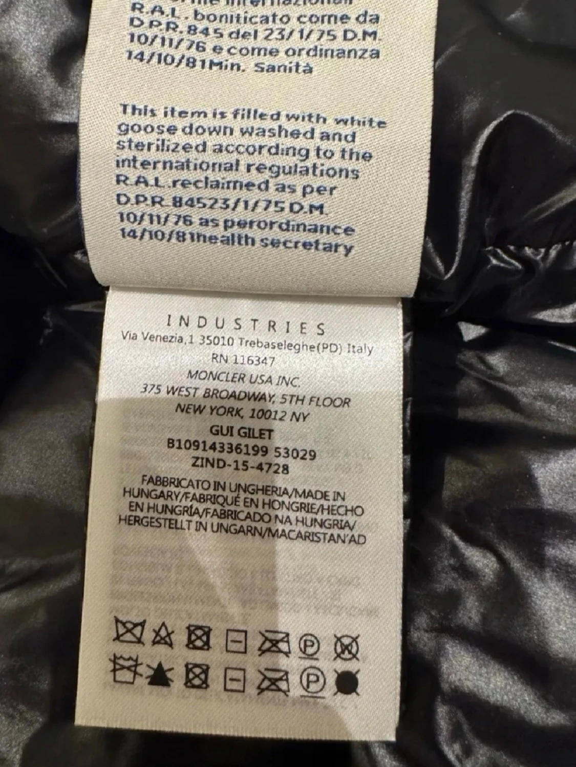 Moncler gui väst - 2