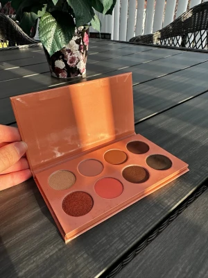 BeautyAct The Ultimate Nude Act Ögonskuggspalett - Ögonskuggspalett från BeautyAct by KICKS. Innehåller åtta nyanser i matta och skimrande finishar. Färgerna går i jordnära toner. Enbart testad.