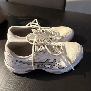 ASICS Gel-Rocket 11 träningsskor  - Bra träningsskor från ASICS, modellen Gel-Rocket 11. Använda men fortfarande i bra skick. Lite smutsiga på ovandelen som säkert går bort vid tvätt. Bekväma och stabila skor som funkar bra till träning, gym eller inomhussport. Kan sänka vid snabb affär, skriv vid frågor!🥰nypris: 850kr