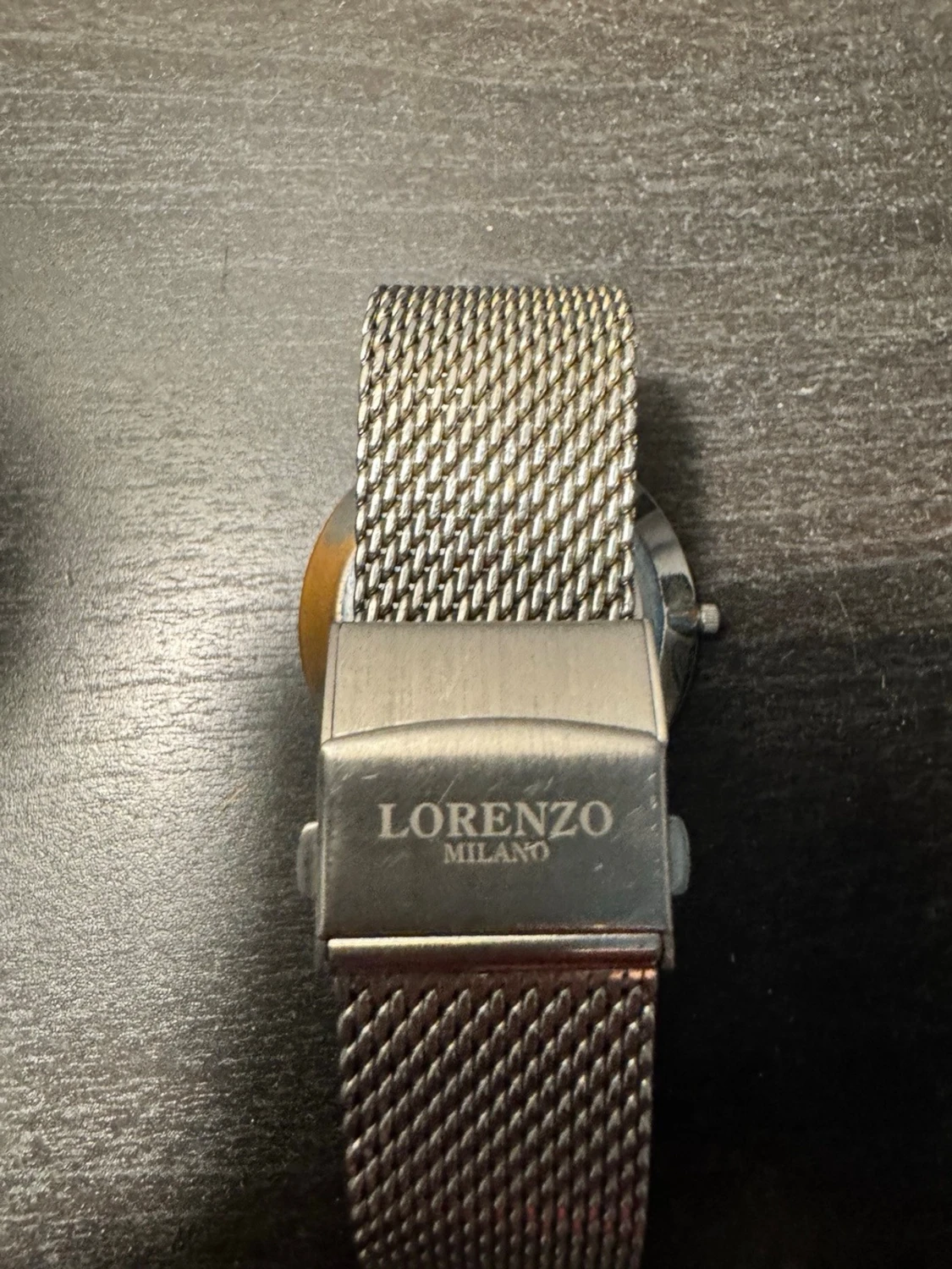 Silverfärgad klocka Lorenz Milano - 2