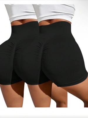 2 st shorts - Sitter jätte bra på kroppen, älskar de, det är mina favorit shorts men tyvärr är de för små så jag behöver sälja de.