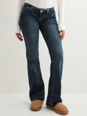 lågmidjade jeans  - använda typ 2 gånger, nypris 699 