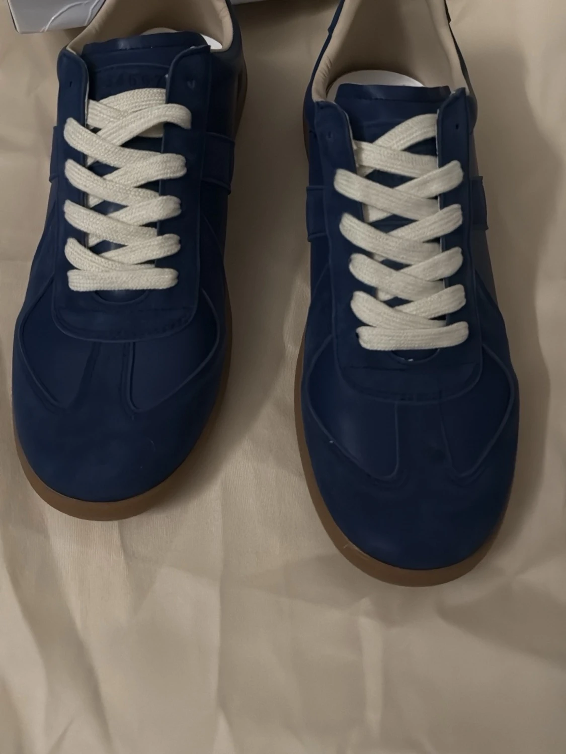 Blå sneakers från Maison Margiela  - 1