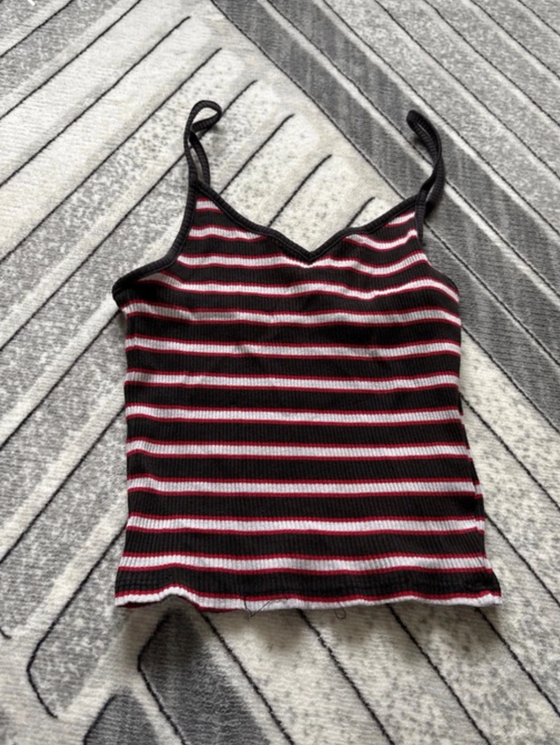 Randig ribbad linnetopp