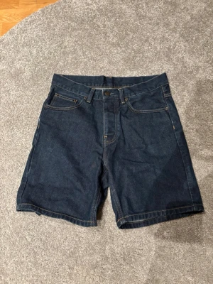 Blåa carhartt shorts  - Blåa carhartt shorts i storlek 30. Hör av dig vid minsta lilla undring. Pris kan såklart diskuteras vid snabb affär! 