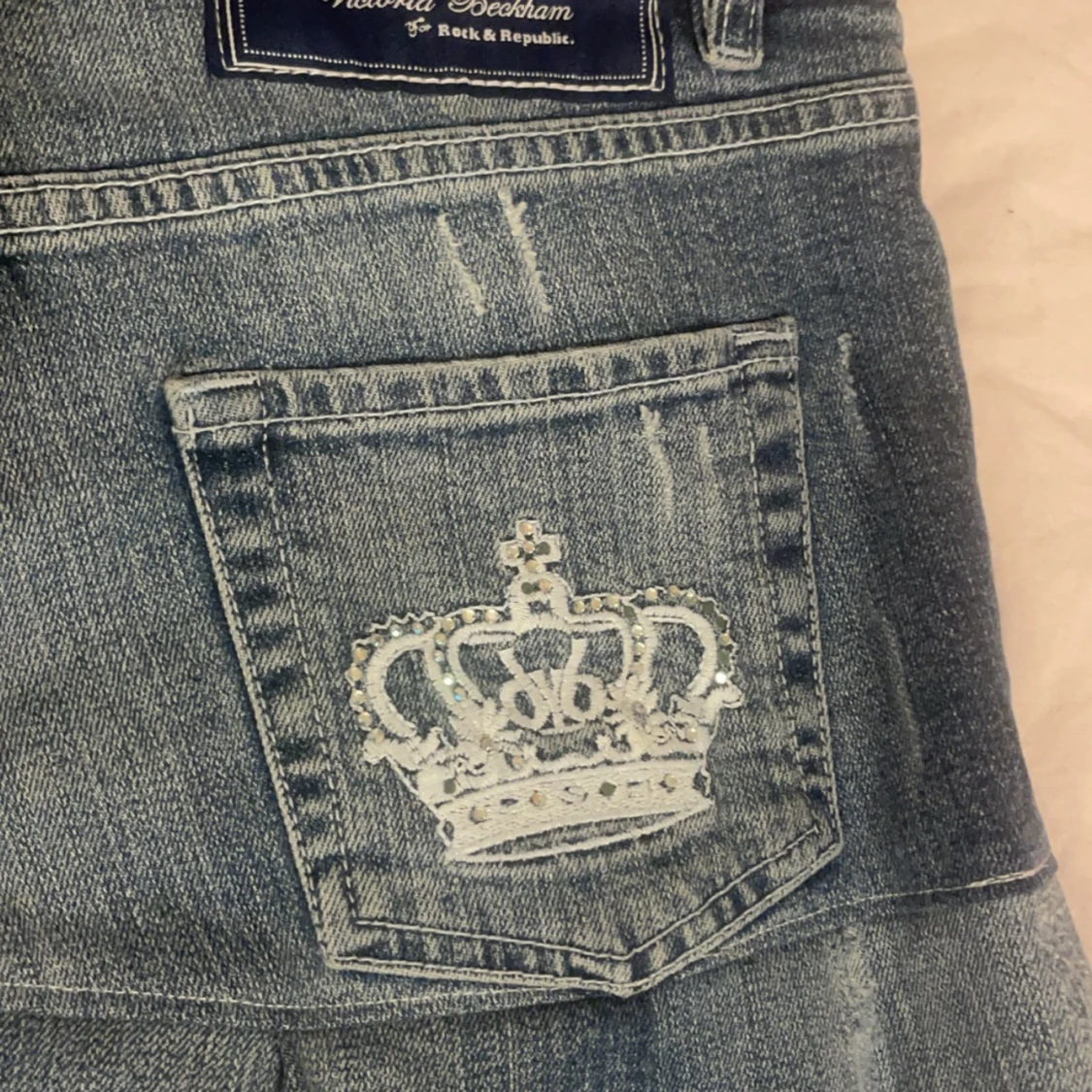 Victoria Beckham jeanskjol - 1