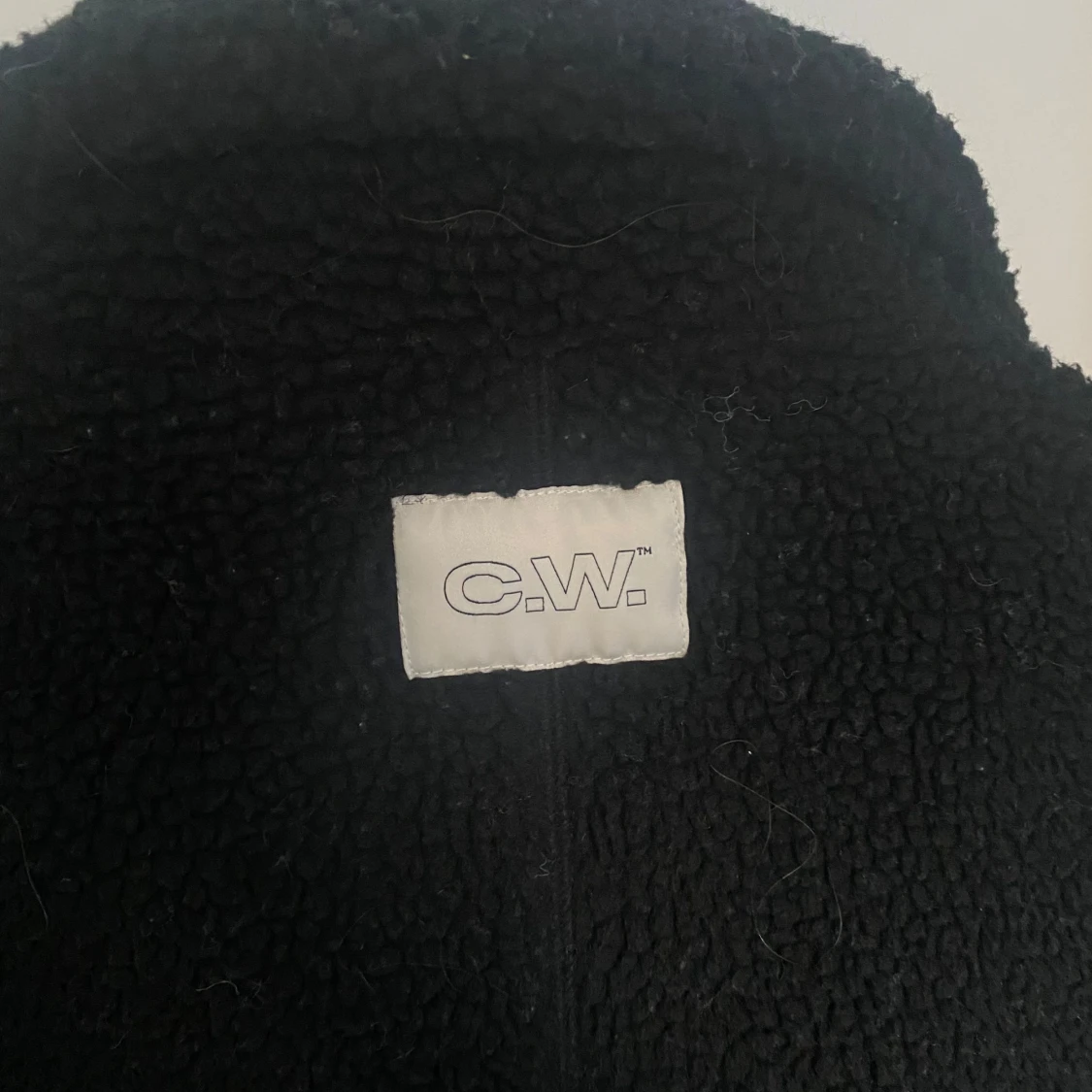Svart teddyjacka från C.W. - 3