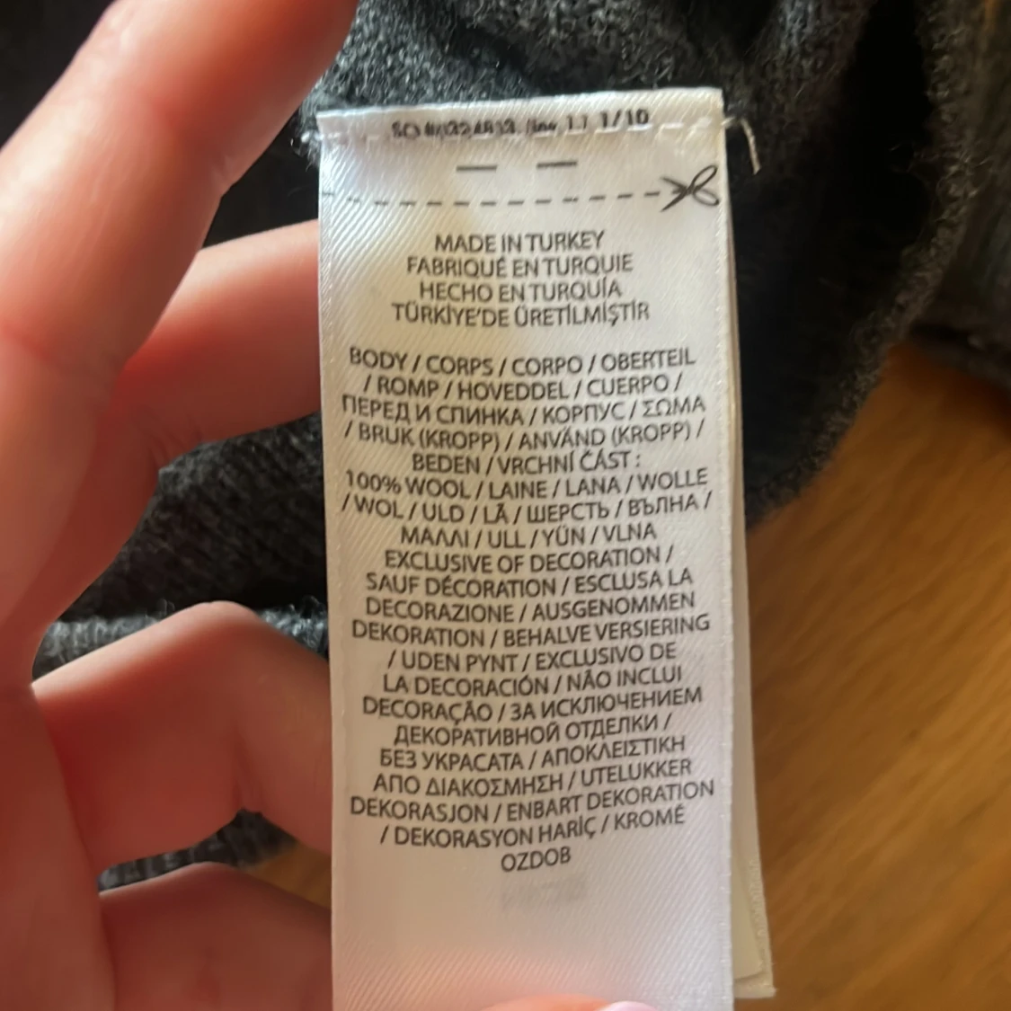 Mörkgrå ulltröja från Polo Ralph Lauren - 3