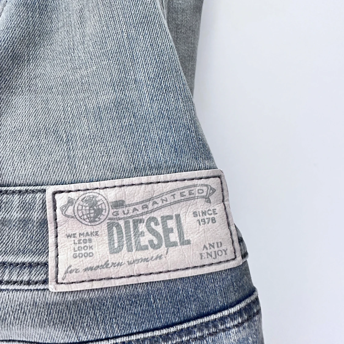 Diesel jeans jumpsuit med dragkedja - 3