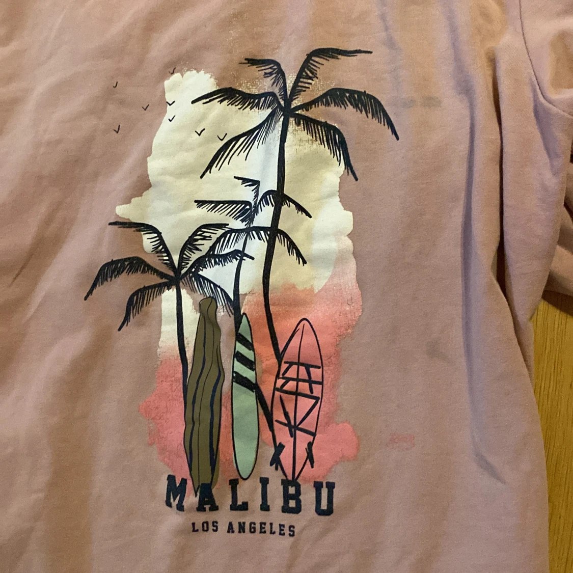 Rosa hoodie Malibu från Denim Factory - 1