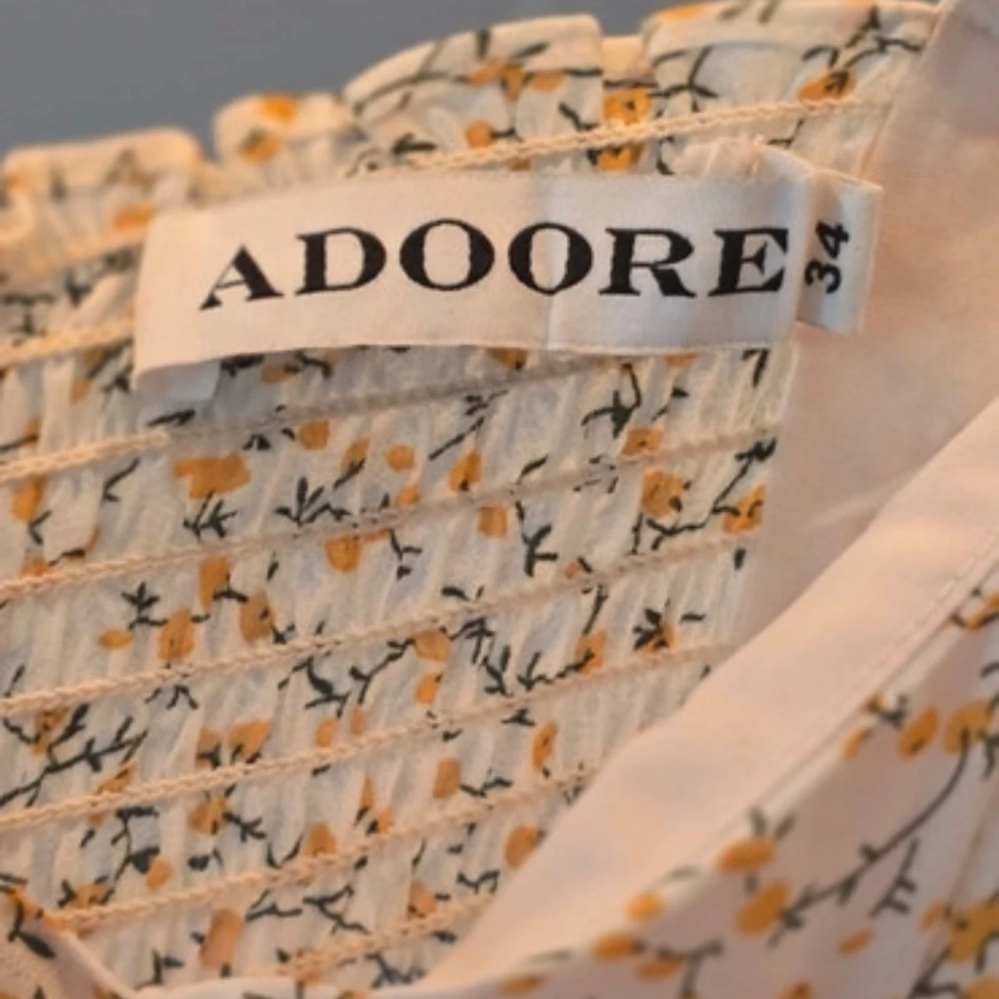 Blommig kortklänning från Adoore - 2